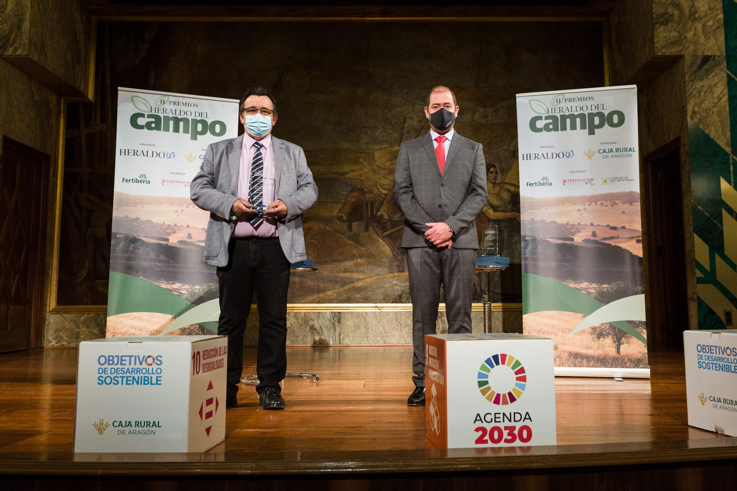 Comité Aragonés de Agricultura Ecológica premiado por Heraldo del Campo