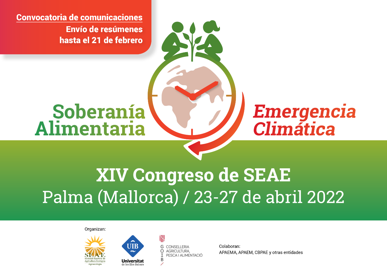 Soberanía alimentaria y emergencia climática serán los temas centrales del XIV Congreso Internacional de Agricultura Ecológica