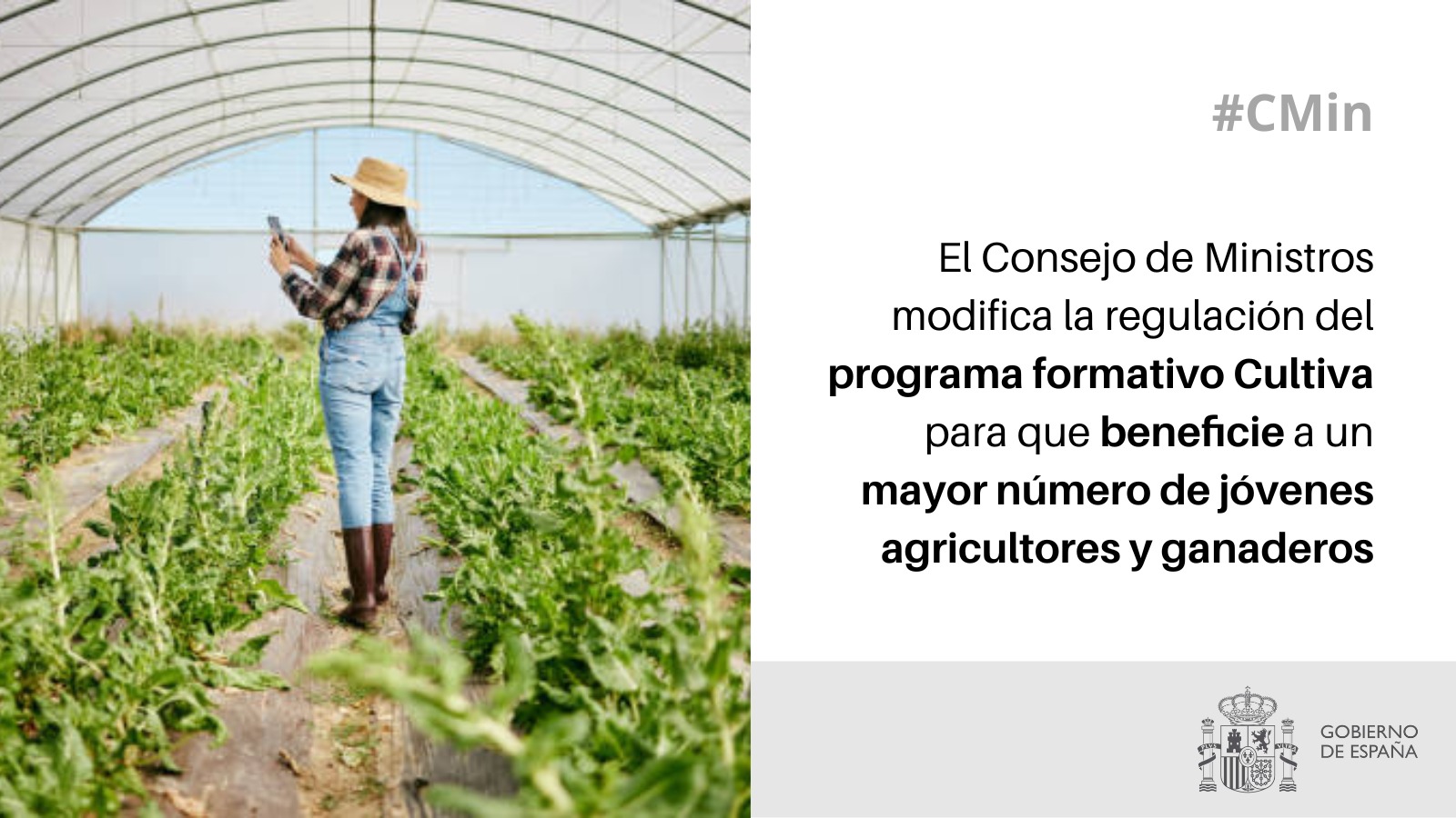Simplification of the Cultiva program for young farmers