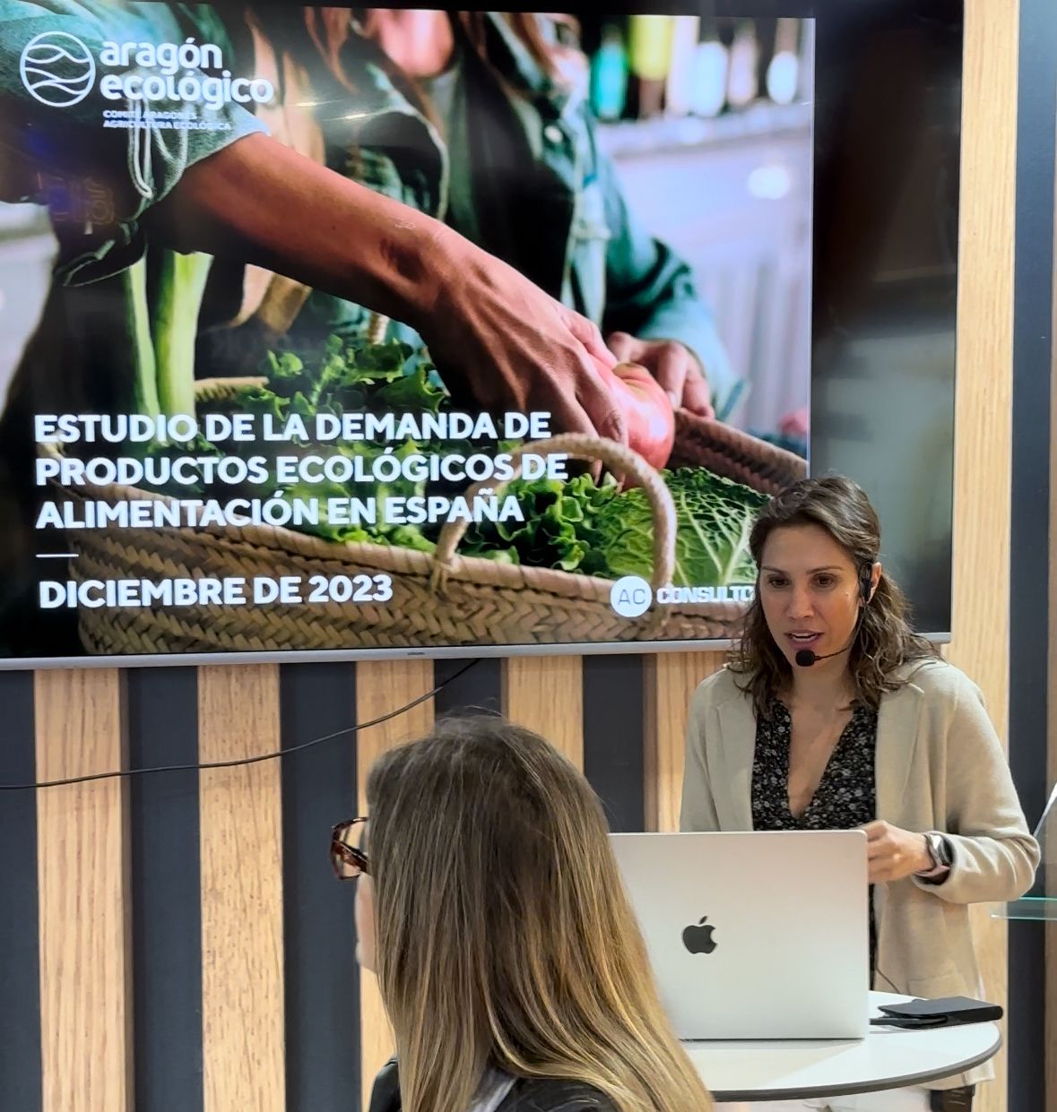 Presentación del informe sobre hábitos de consumo y perfil del consumidor de productos certificados en ecológico en Aragón y en España 2023