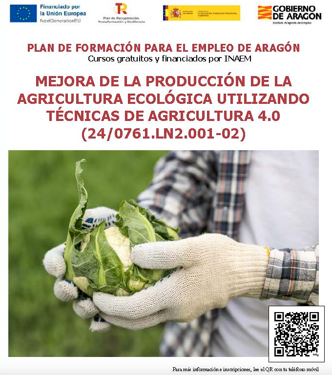 Atades organiza el curso “Mejora de la producción de la agricultura ecológica utilizando técnicas de agricultura 4.0”.