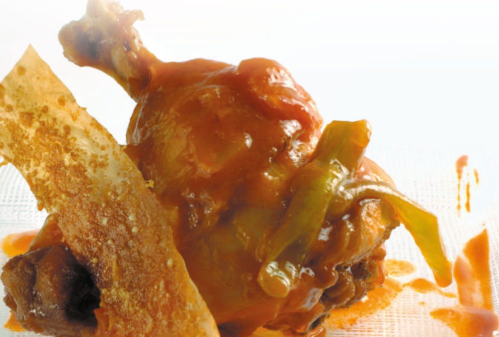Pollo al chilindrón